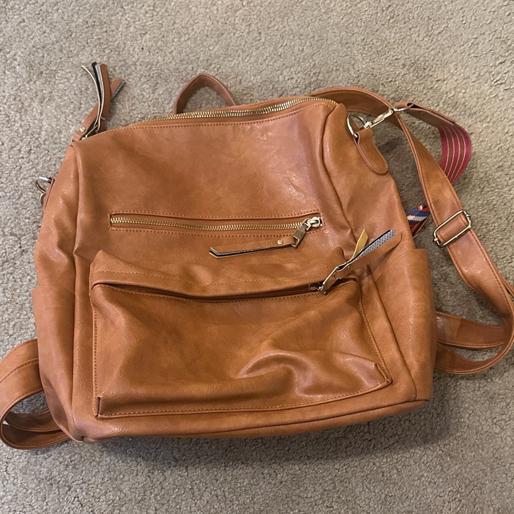 Tan Backpack